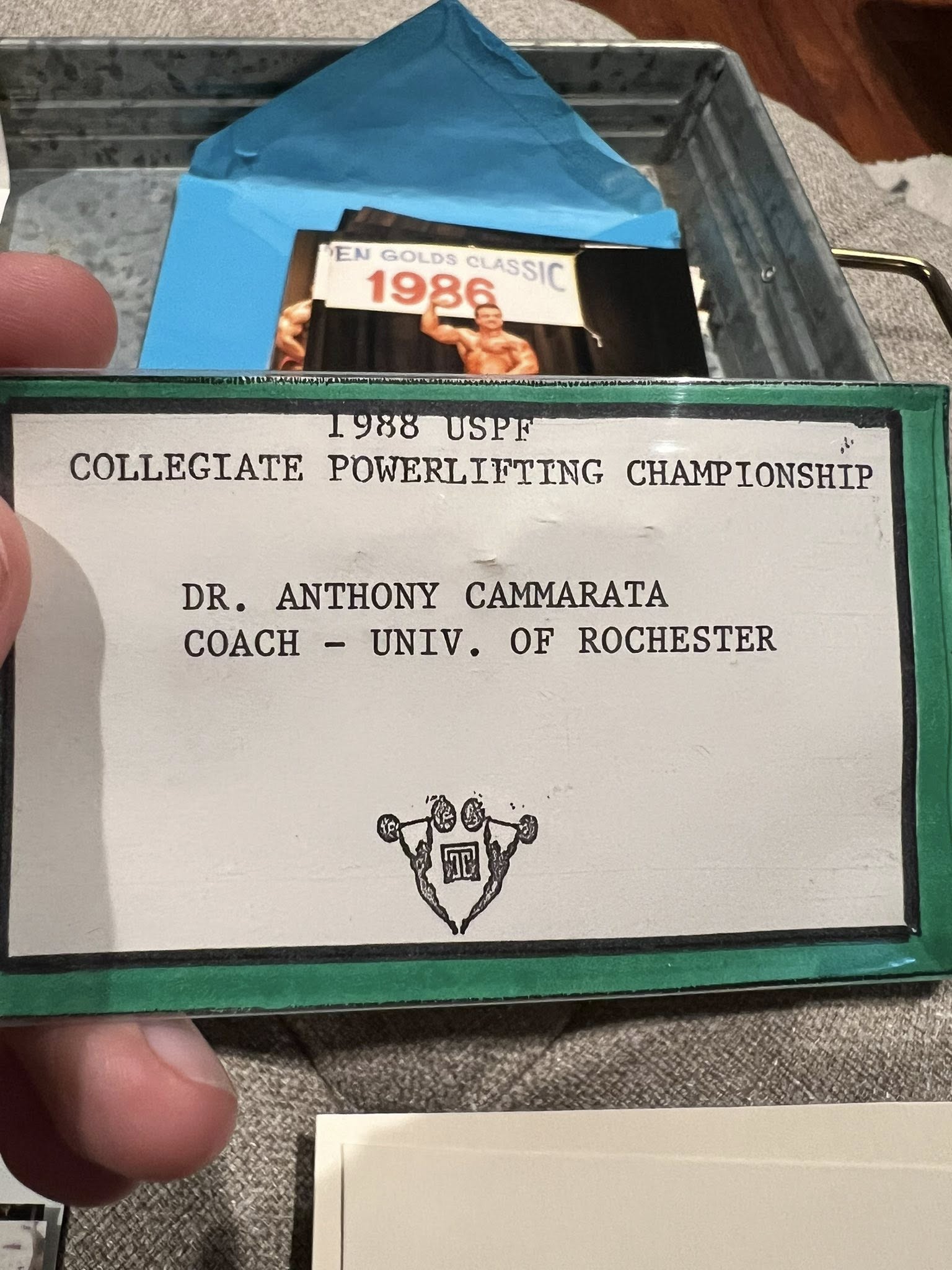 Dr. Anthony Camarata - USPF Powerlifting Coach